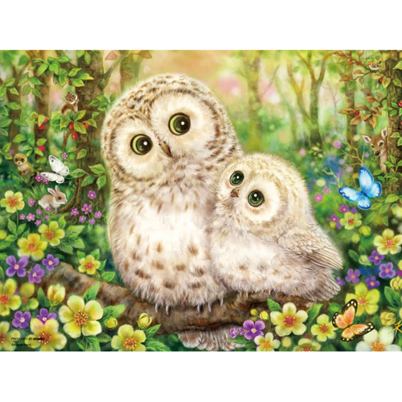 

Полная дрель квадратная Алмазная 5D Сделай Сам Алмазная PaintingCute owlDiamond вышивки крестом Стразы мозаичная картина, выполненная в технике ZWQ