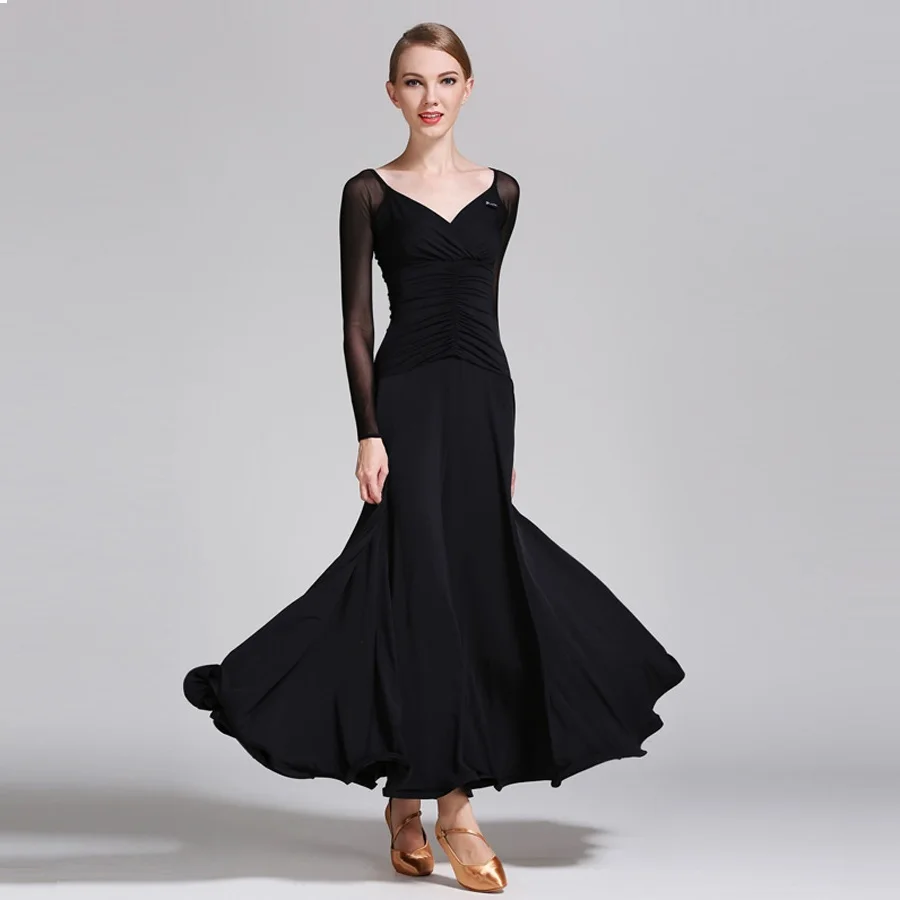 Красные платья фламенко танцевальные костюмы для бальных танцев стандартные