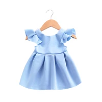 2021 summer baby girls cute lace dresses girl princess dress children party pageant formal mini dresses kids new clothes 2 5year