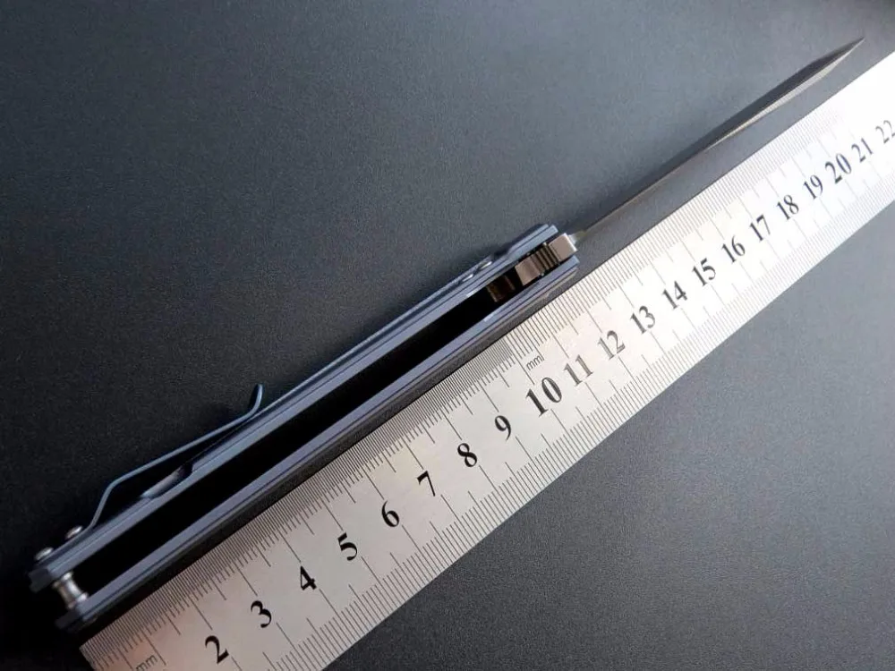 ZZSQ EF219 складной knifeQwaiken D2 лезвие тактический на шарнире нож TC4 Кемпинг Открытый