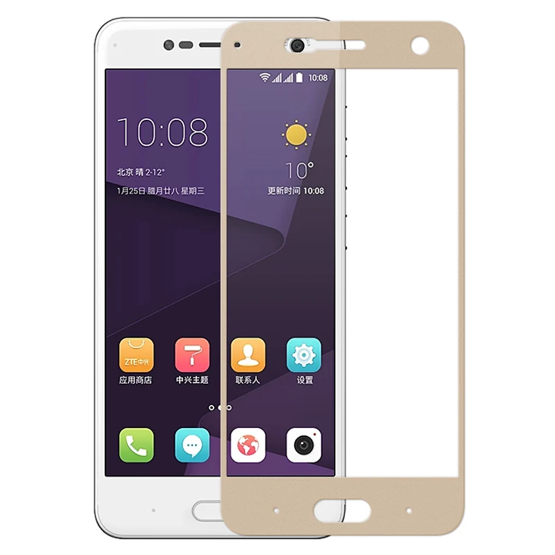 Для ZTE Blade V8 полное покрытие из закаленного стекла 3D 9 H протектор переднего экрана