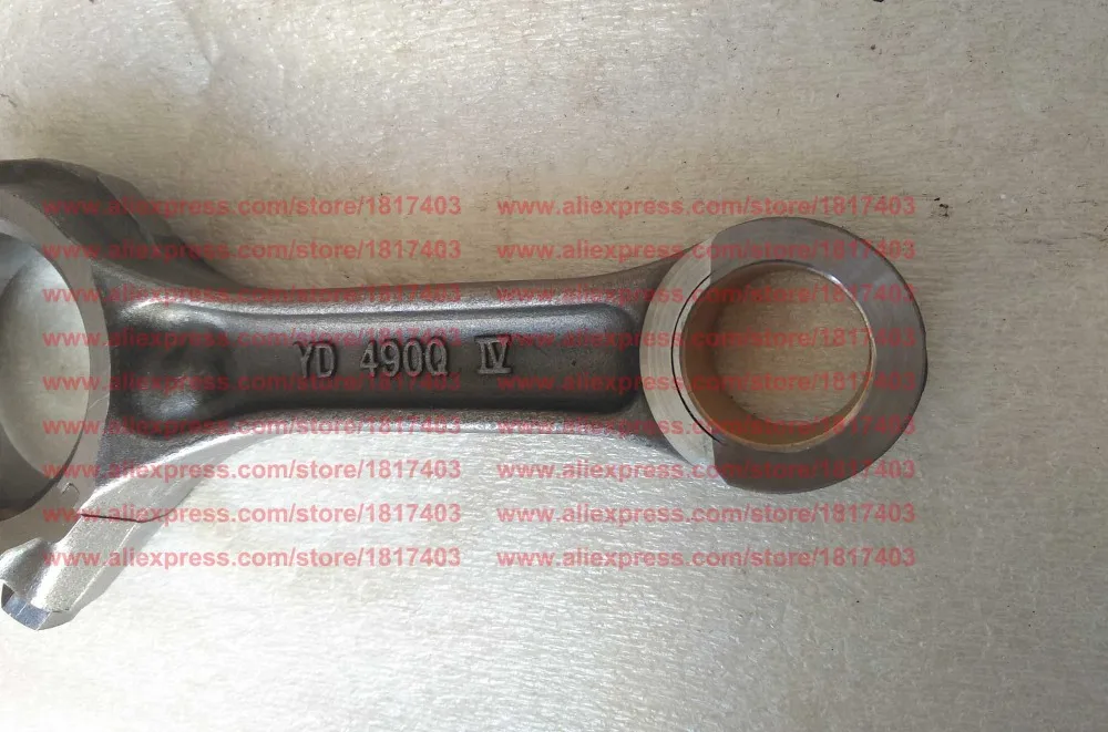 YD490Q шатун в сборе + комплект для шатунного подшипника Yangdong YD4JT2/YD490Q двигатель |
