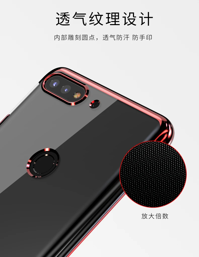 Прозрачный чехол из ТПУ для Huawei Enjoy 8 / Honor 7C защитный мягкий силиконовый