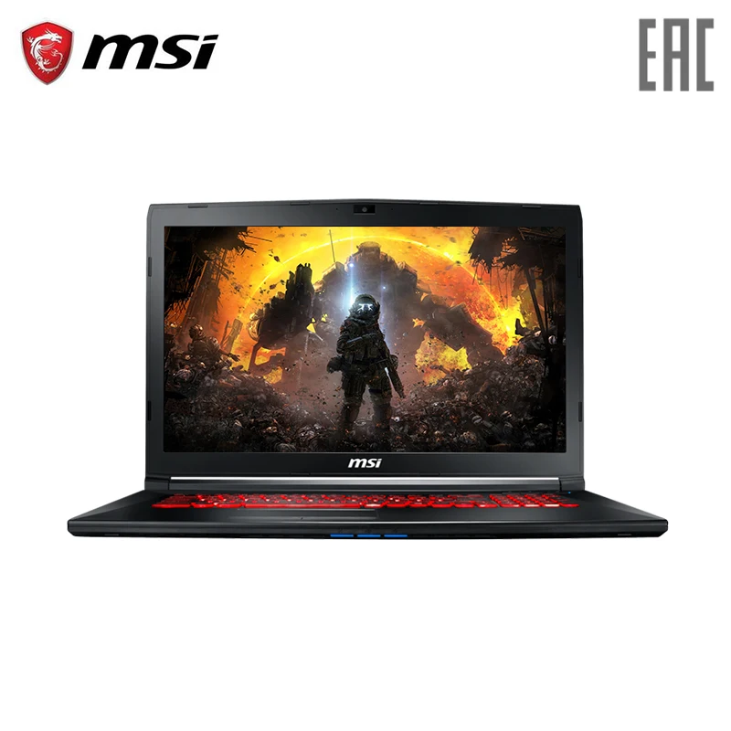 Ноутбук игровой MSI GL72M 7REX 17 3 &quot/i7 7700HQ/8 ГБ/1 ТБ + 128 ГБ/GTX 1050/noODD/DOS/Black (9S7 1799E5