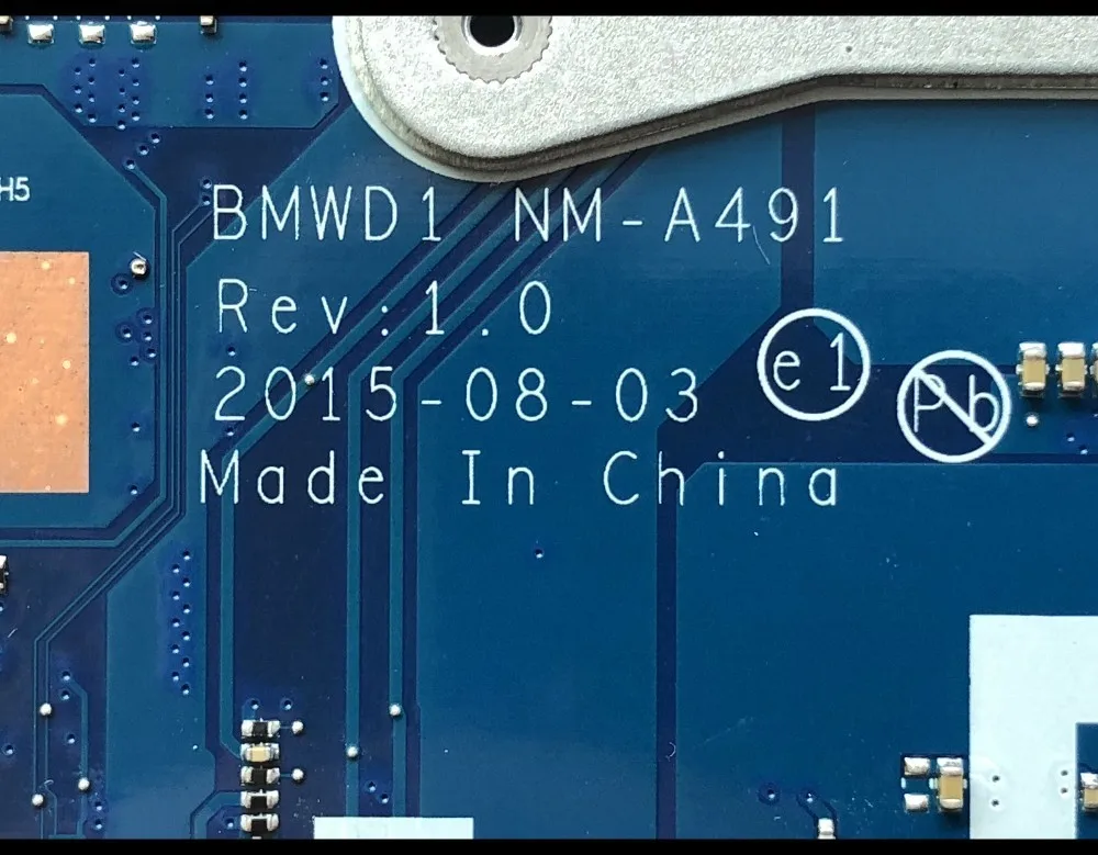 Высококачественная новая материнская плата BMWD1 для ноутбука Lenovo IdeaPad 300-17ISK 5B20K81156