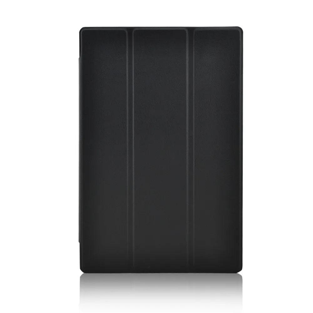 Чехол для планшета Sony Xperia Z2 тонкий чехол из искусственной кожи три складных