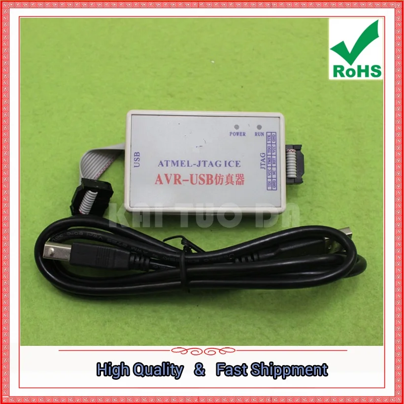 

AVR JTAG ICE / AVR эмулятор/загрузка/выход напряжения 3,3 и 5 В/BSL/тандем (C5B4) 0,12 кг