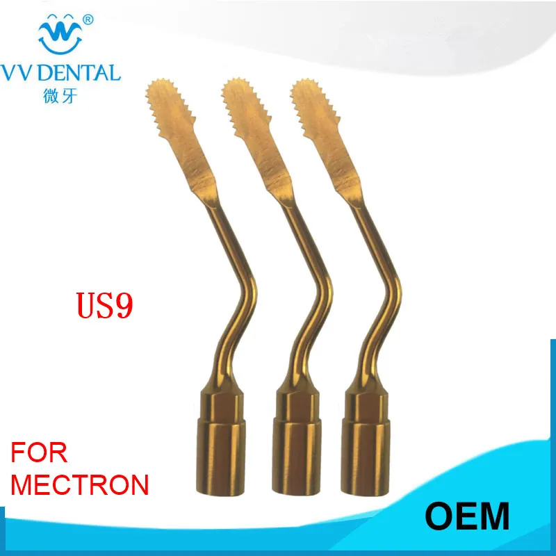 3 шт. US9 стоматологическая piezo насадка для операций MECTRON пьезохирургия машина