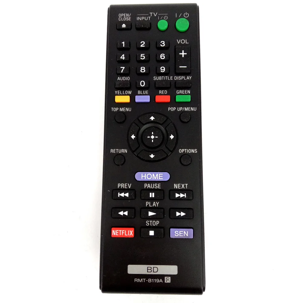4 шт./лот), для Sony, Blu-Ray DVD BD Дистанционное Управление RMT-B119A hometheater BDP-BX59 BDP-S390 BDP-S590