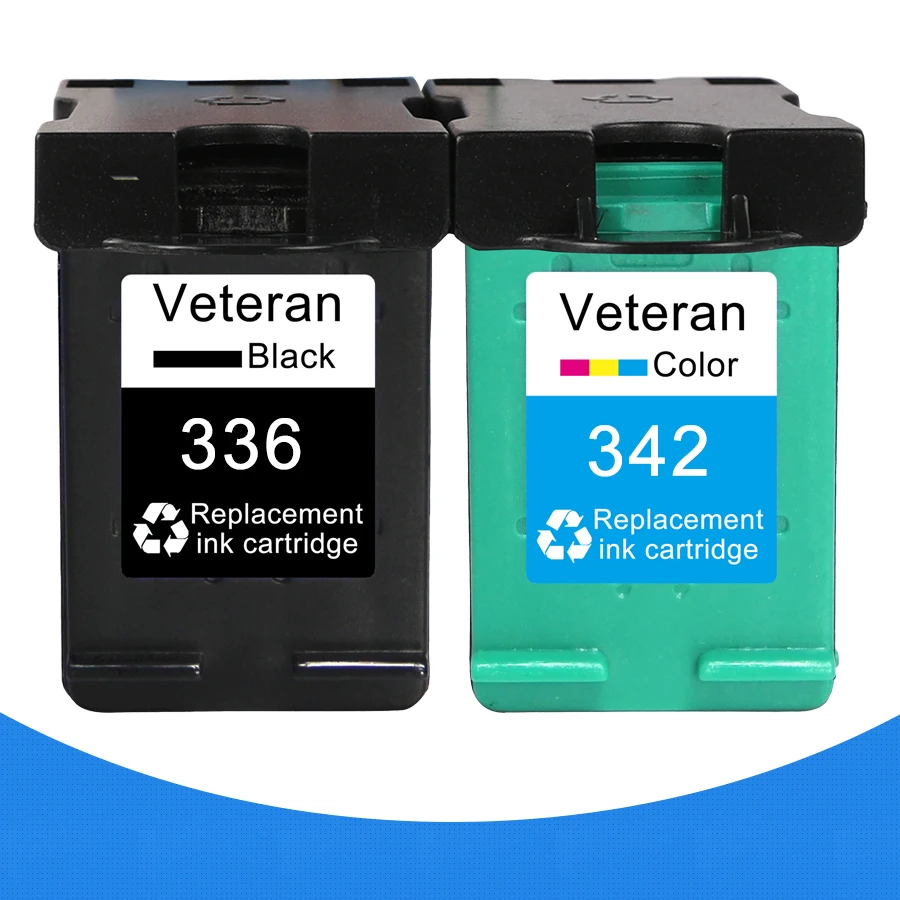 

Veteran 336 342 сменный чернильный картридж для hp 336 hp 342 для hp Deskjet 5440 5420 PSC1510 1500 Photosmart 2573 2575 C3100 C3180