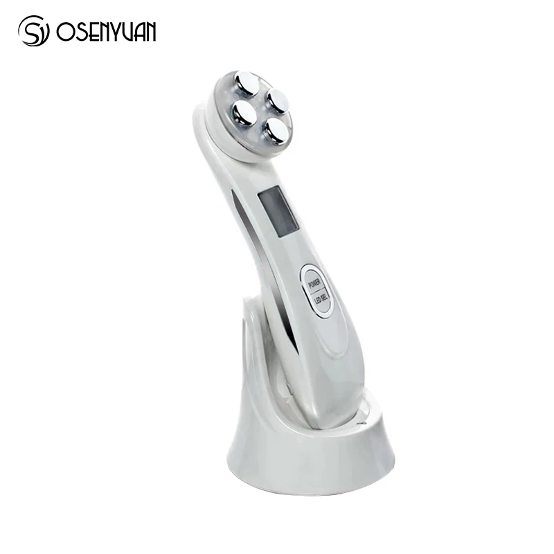 

Face Skin EMS Mesotherapy Electroporation RF Radio Frequency Facial LED Photon Skin Care Device Face Lift Tighten Beauty Machine