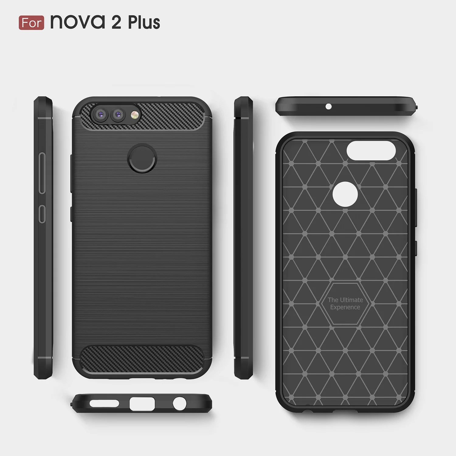 Soft TPU Silicon Covers for Huawei Nova 2 Plus Case Nova2 Mobile Phone Accessories Bag 5.5inch |