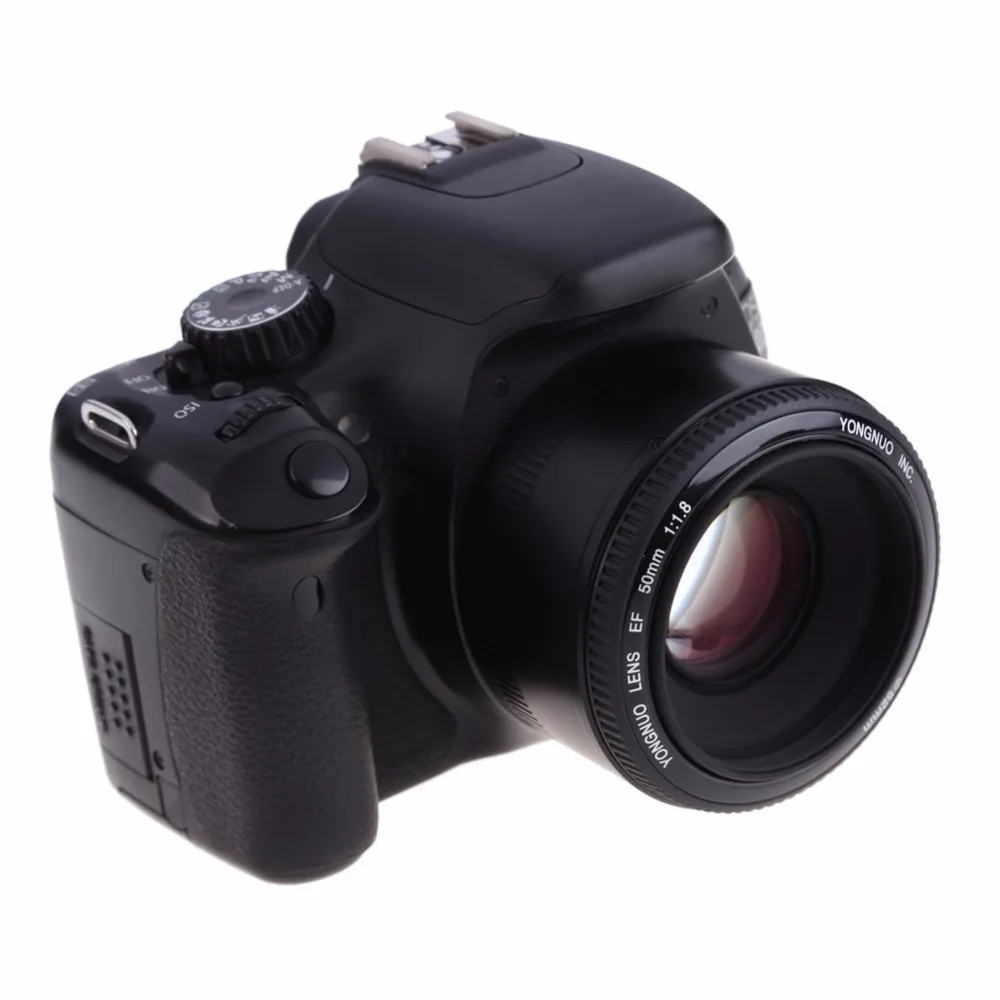 YONGNUO 50 мм YN50MM F1.8 для Canon объектив с фиксированным фокусом большой диафрагмой