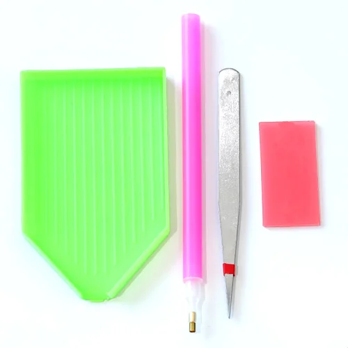 1 set Больше DIY инструментов набор пинцетов палочки карандаш пластины не горячей фиксации Стразы DIY инструменты глина для ювелирных изделий из кристаллов B3527 - Цвет: 1 set