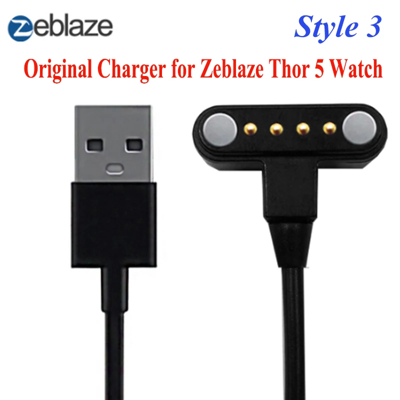 Сильное зарядное устройство для zeblaze thor 5 смарт часов кабель thor5 4 smartwatch С портом