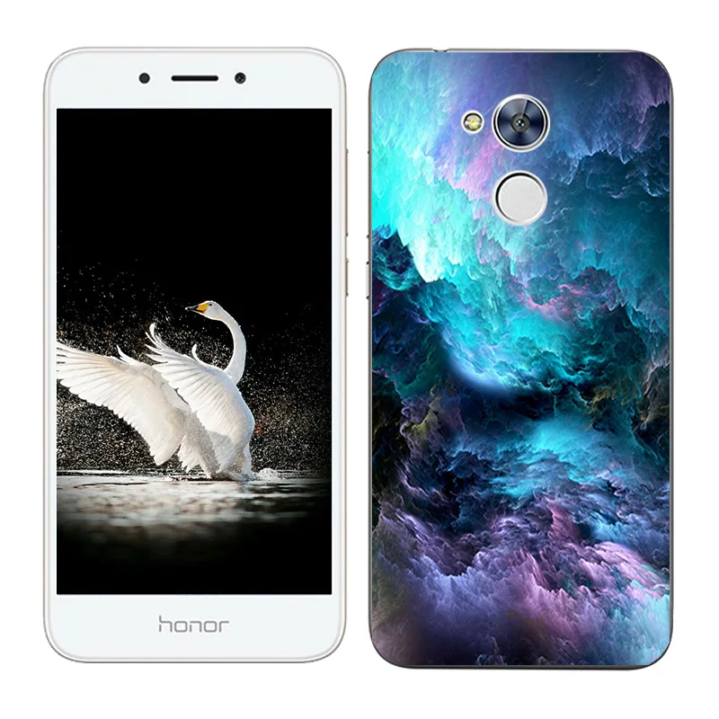 04 Мягкий силиконовый чехол для huawei Honor 8X 7C 7A Pro 6A 7X 6X 5C 9, защитный чехол для huawei Y6 4C Pro JSN-AL00 С Рисунком Тигра - Цвет: 04