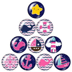 Новинка, 10 шт., разнообразные круглые стеклянные кабошоны для фотосъемки с плоской задней поверхностью, 12 мм, 16 мм, 18 мм, 25 мм