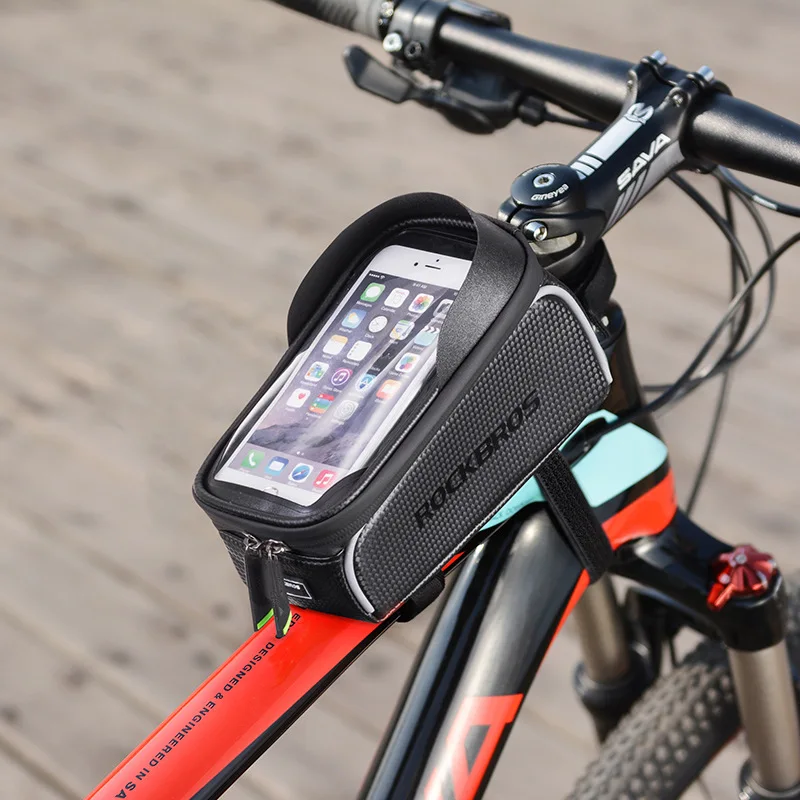 Топ труба рамка сумка велосипед Телефон 6 дюймов Сумка для велосипеда мешок mtb bolsa