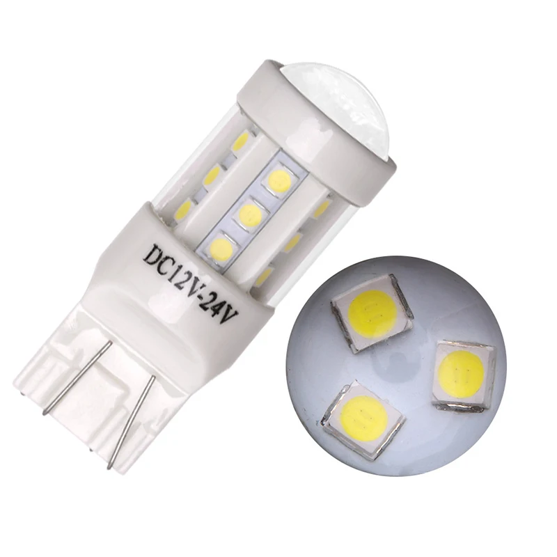 YSY 2 шт. T20 W21W 7440 светодиодный лампы 18SMD 3030 чип Автомобильный Резервное копирование