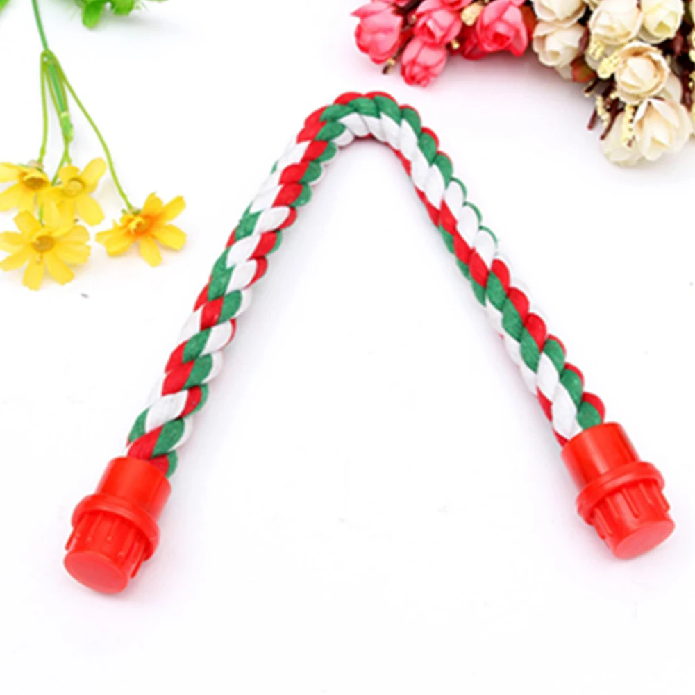 Жердочка для птицы Игрушка попугай Хлопок Веревка Жевательная стойка сидения