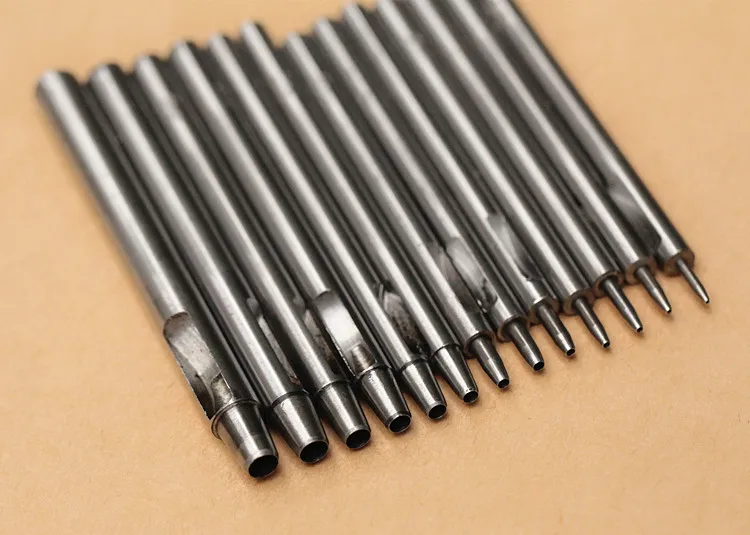 13 шт. кожаные дыропробивные инструменты для изготовления кожаных Дырокол ручной