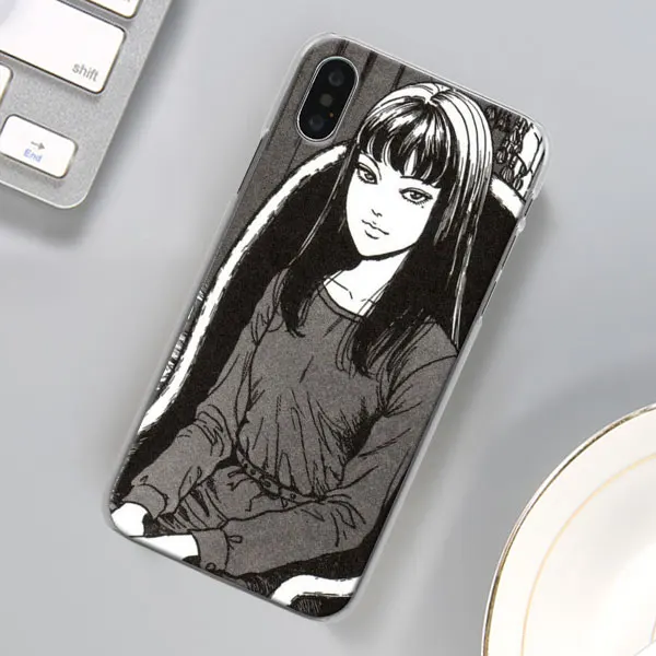 08 Японский комикс ужасов Tomie чехол для телефона для Apple iPhone X XR 7 8 Plus 6 6s Plus XS MAX 11 Pro Max SE чехол для телефона Coque - Color: 08