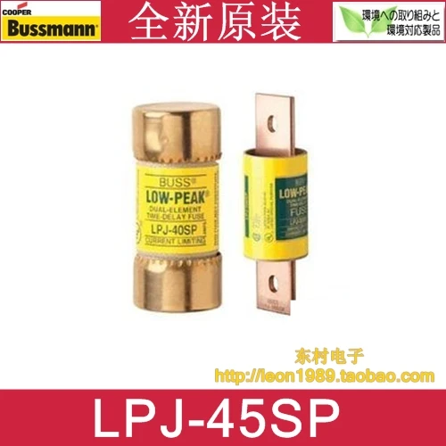 

[SA]United States BUSSMANN fuse LOW-PEAK fuse LPJ-45SP LPJ-35SP 45A 35A--10PCS/LOT
