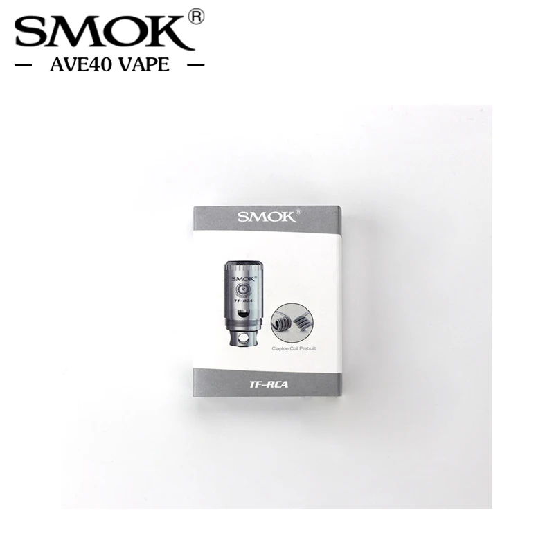 5 шт./лот SMOK TF RCA катушка головка Rebuild Clapton электронная сигарета атомайзер ядро для