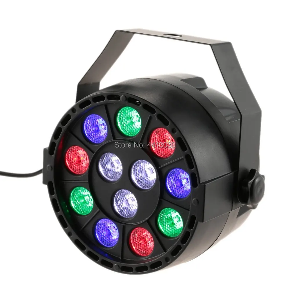 Светодиодный Par 12x3W RGBW 4 цвета для диско DJ Проектор машина вечерние украшения