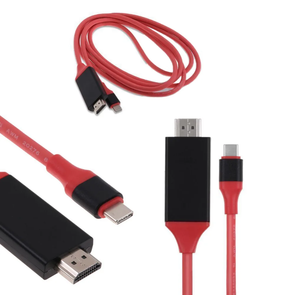Высокое качество 2M Type C к HDMI/кабель USB 3 1 HDMI 4K высокоскоростной адаптер