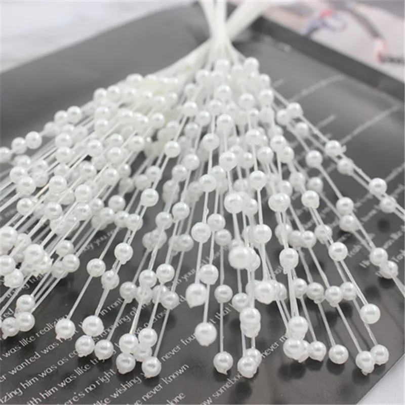 100 шт. искусственных жемчужных бусин аксессуары для украшения волос невесты