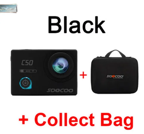 6 SOOCOO C50 Action 4K 24fps Sports Camera Wifi Gyro Adjustable Viewing angles NTK96660 30M Waterproof Sport DV Action Cam - Цвет: 6