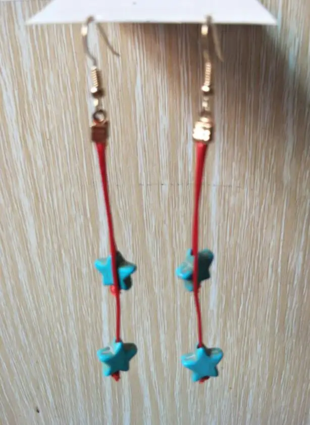 Ed 0340 2017 новые Горячие ретро модные красные восковые линии Дизайн зеленые звезды