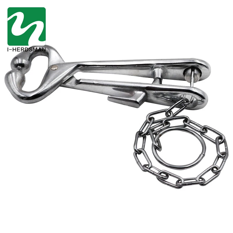 Сельскохозяйственный инструмент для крупного рогатого скота из нержавеющей