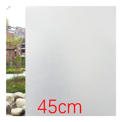 Scrub 45X200cm 45X200 матовые стеклянные наклейки Прозрачная непрозрачная стеклянная пленка на окно антибликовые затемненные наклейки на окно в ванную - Цвет: Scrub 45X200cm
