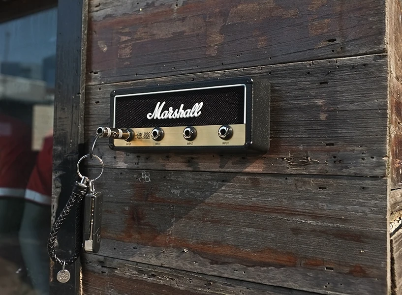 Реечный усилитель Marshall Jack II, винтажный гитарный усилитель, держатель для ключей, 2,0, Marshall JCM800, держатель для ключей Marshall