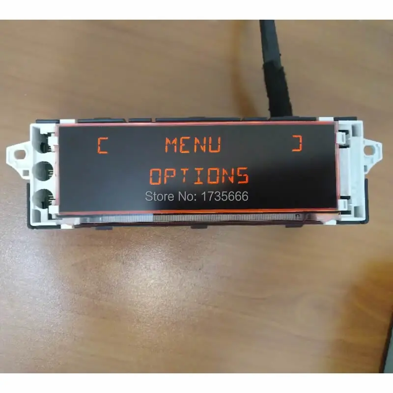 Оригинальный Автомобильный телефон поддержка USB aux дисплей красный монитор 12