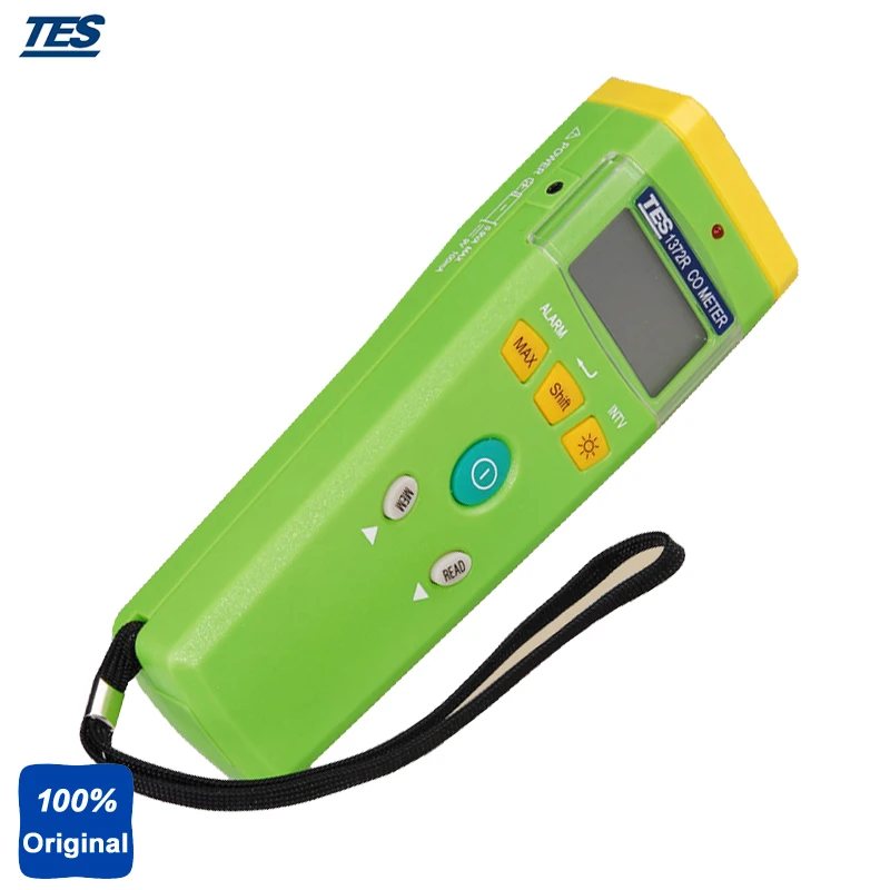 

TES-1372R Portable Carbon Monoxide Tester Gas Analyzer CO Analyzer Meter (0 ~ 999 ppm,1ppm)