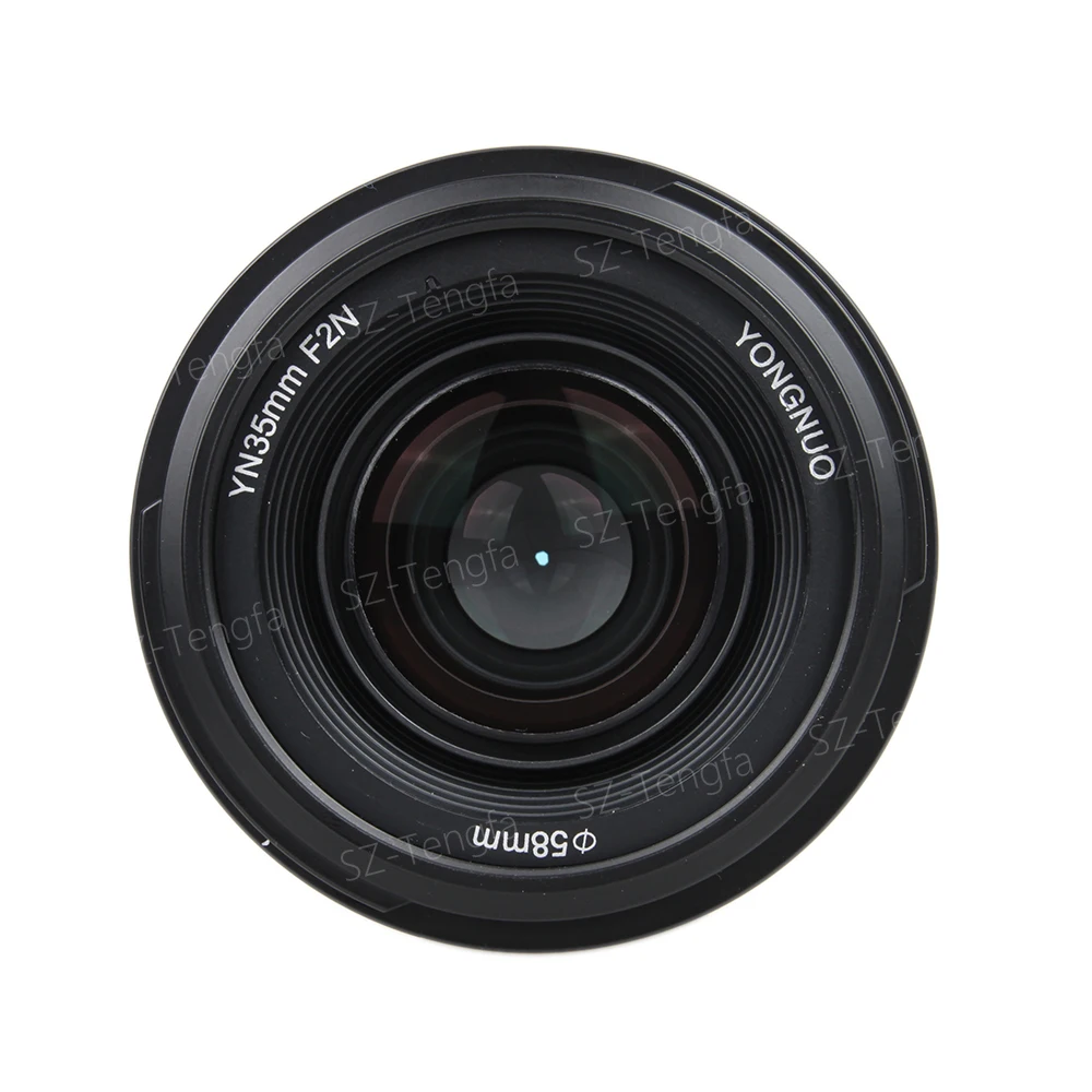 Объектив Yongnuo YN35mm F2 широкоугольный объектив с большой диафрагмой фиксированным