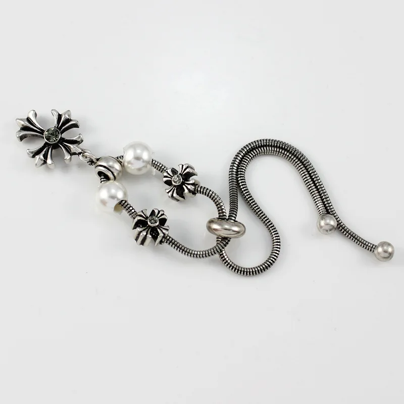 YalooWa pendant-type pull punk Bracelet Silver-color plated jewelry hand leisure fashion | Украшения и аксессуары