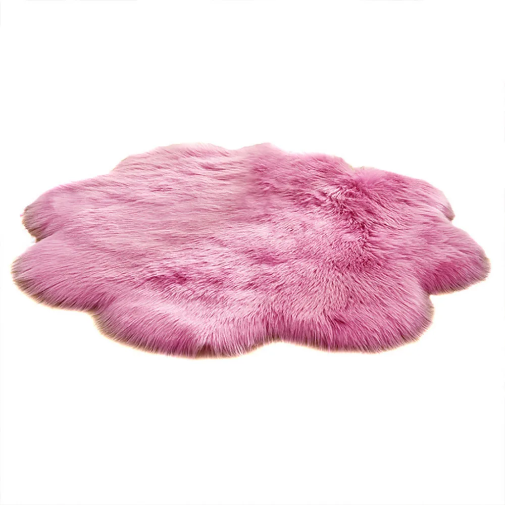 100% Brand New Professional Design Rugs Non Slip Rug Mats Hairy Soft Fluffy Faux Fur Carpet Mat Home Drop Shipping | Дом и сад