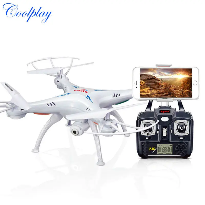 High-Quality SYMA X5SW FPV RC Quadcopter Drone with WIFI Camera HD 2.4G 6-Axis Drones Helicopter | Игрушки и хобби