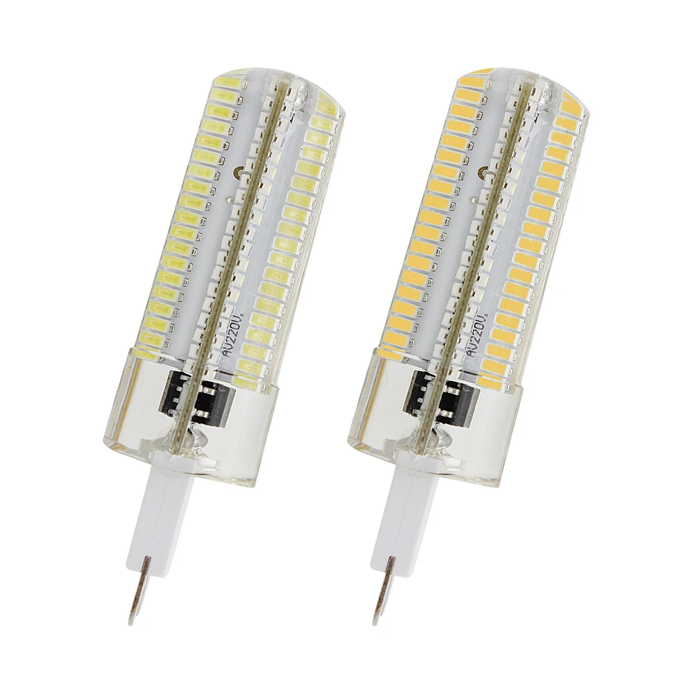 Светодиодная лампа G9 104 152 светодиодов 220 В 110 SMD 3014 сменная компактная