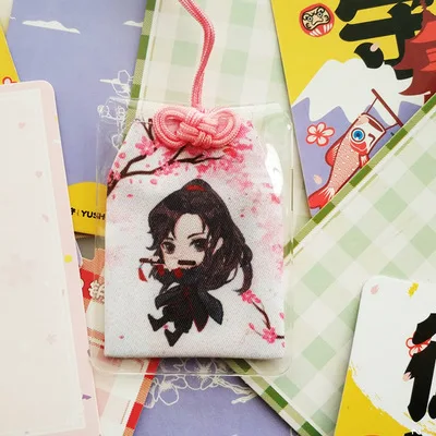 1 шт. Omamori Mo Dao Zhu Shi Weiwuxian Lanzhan кулон милый подарок