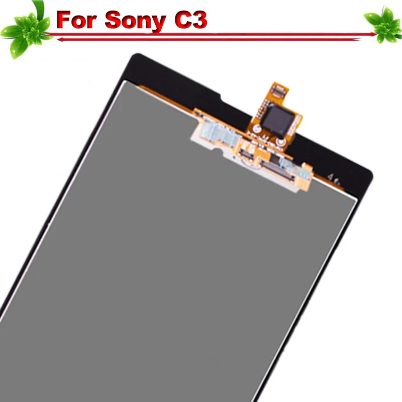 A Quality for Sony Xperia C3 D2533 D2502 LCD Display Touch Screen Digitizer Assembly Replacement | Мобильные телефоны и