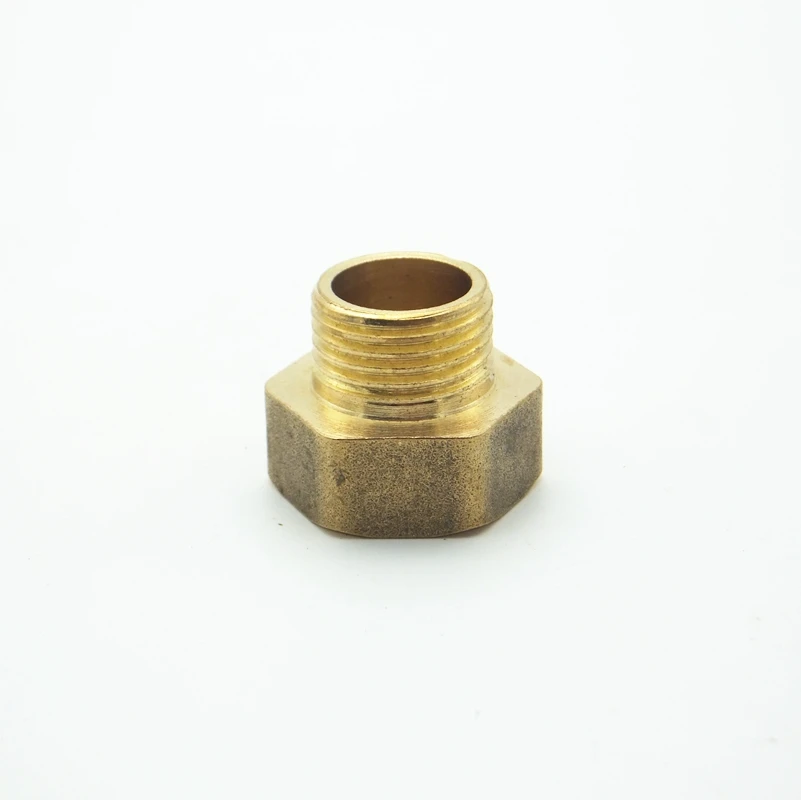 3/4 &quotBSP Женская резьба x 1/2&quot BSP Мужская Длина 26 мм соединение Латунная Труба