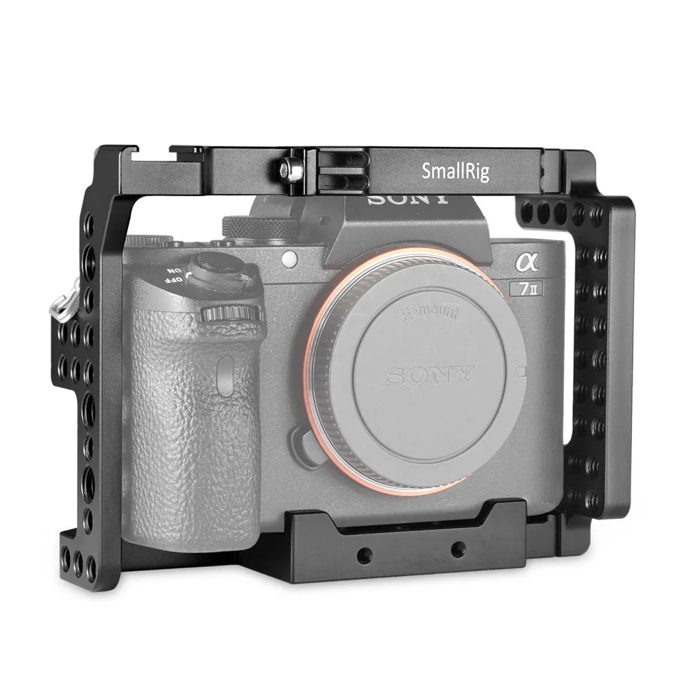 Smallrig a7ii камера клетка для sony A7II/A7RII/A7SII ILCE-7M2/ILCE-7RM2/ILCE-7SM2 Защитная клетка чехол Rig-1660
