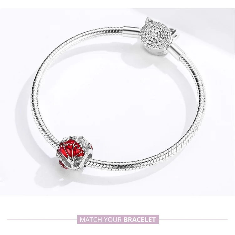 Браслет Pandora, серебро 925,, красный карп, звезда, солнце, луна, бусы, S925, сердце, ключ, девушка, Бабочка, амулеты, сделай сам, ювелирное изделие