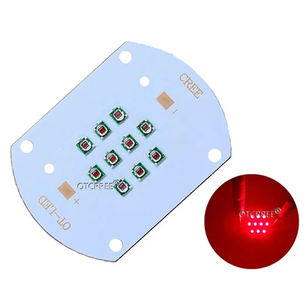 Hydroponice CREE 30W COB led grow light chip XPE Royal Blue 450nm Deep Red 660nm for Indoor Plant Seedling Grow and Flower - Испускаемый цвет: XPE 660nm