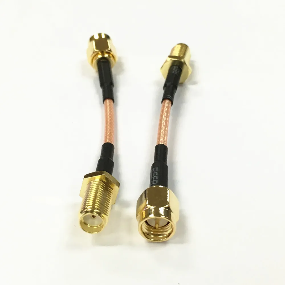10 шт. коаксиальный соединитель с разъемом SMA типа папа на гнездо RF RG316 перемычка